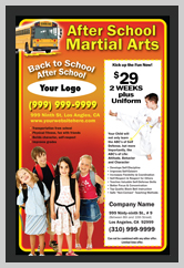 martial arts flyer template microsoft word