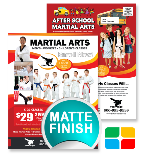 Martial Arts EDDM ma020010 8.5 x 11 Matte