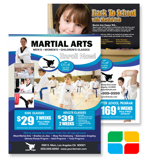 Martial Arts Flyers ma020020