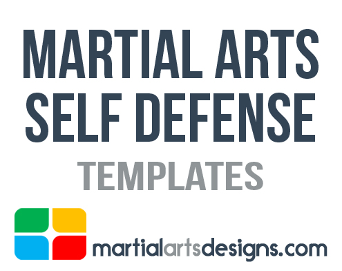 Martial Arts Self Defense Templates