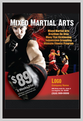 Martial Arts Design Template ma000501 small flyer